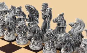 Шахматы в ларце Сказки Пушкина