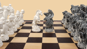 Шахматы в ларце Сказки Пушкина