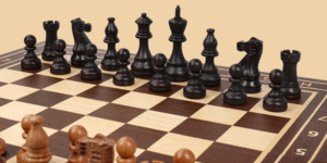 Шахматы Звездочёт (венге, клетка 5 см)