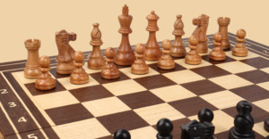 Шахматы Звездочёт (венге, клетка 5 см)