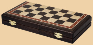 Шахматы Странствие №1 (венге-ясень, клетка 4 см)