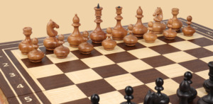 Шахматы Полнолуние (венге, клетка 5 см)