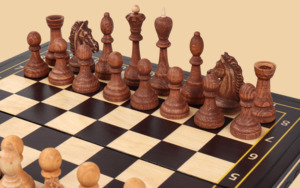 Шахматы Прованс (классические фигуры, бук)