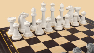 Шахматы Цитадель (средние, клетка 4 см)