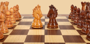 Шахматы Олимпийские (орех, клетка 5 см)