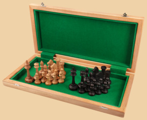 Шахматы Лазурный берег (махагон, клетка 5 см)