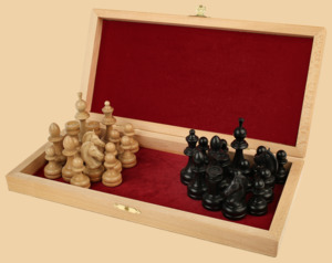 Шахматы Интарсия (ясень)