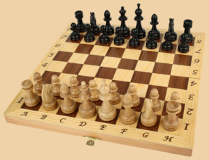 Шахматы Интарсия (ясень)