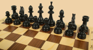 Шахматы Интарсия (ясень)