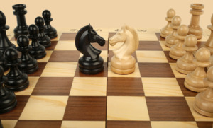 Шахматы Интарсия (ясень)