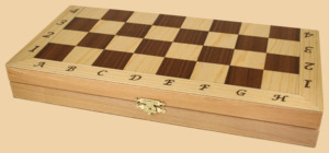 Шахматная доска Интарсия (ясень)