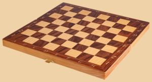 Шахматная доска Интарсия (орех)