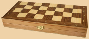 Шахматная доска Интарсия (орех)