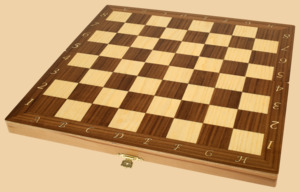 Шахматная доска Интарсия (орех)