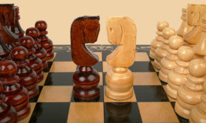 Шахматы Полтава (средние, классические фигуры, липа)