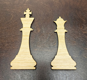 Шахматная доска нескладная Ореховая (кейс в комплекте, клетка 5 см)