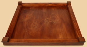 Шахматная доска нескладная Чемпион Презент, чёрно-белая (чёрно-белая печать, клетка 4,5 см)