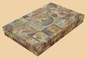 Коробка Светлая (40 на 75 на 8 см)