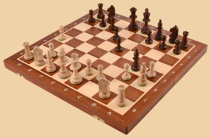 Шахматы Стаунтон №5 (махагон)