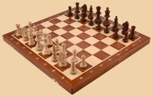 Шахматы Стаунтон №5 (махагон)