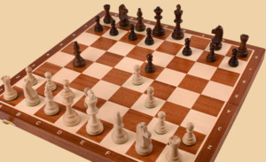 Шахматы Стаунтон №6 (махагон)