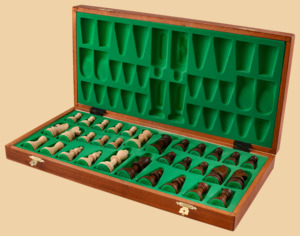 Шахматы Стаунтон №6 (махагон)