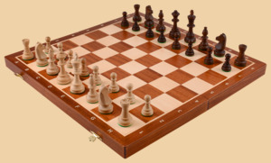 Шахматы Стаунтон №6 (махагон)