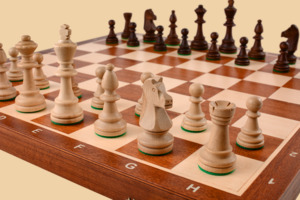 Шахматы Стаунтон №6 (махагон)