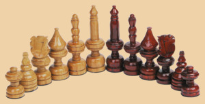 Шахматные фигуры Классика 22 мм (дуб)