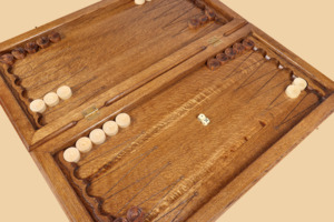 Шахматы, нарды, шашки Стражи (тёмные, большие)