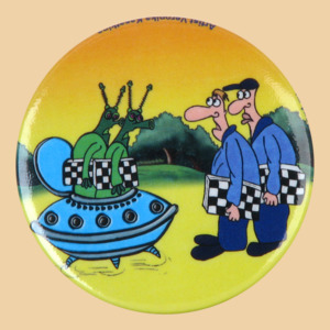 Шахматный значок НЛО