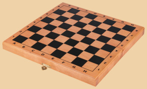 Шахматы Тонированные (красные, малые)