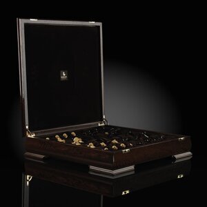 Шахматы Стаунтон Люкс (венге, в чемодане)