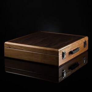 Шахматы Стаунтон Люкс (венге, в чемодане)