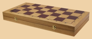 Шахматы Египет (доска из массива дуба)