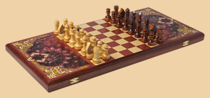 Шахматы, нарды, шашки Красавица (средние)