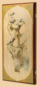 Шахматы, нарды, шашки Лошади (средние)