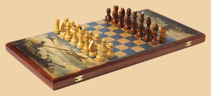 Шахматы, нарды, шашки Советская Армия (средние)