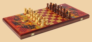 Шахматы, нарды, шашки Гонки на колесницах (средние)