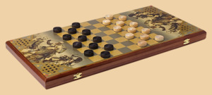 Шахматы, нарды, шашки Крестоносцы (средние)