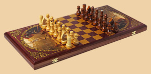 Шахматы, нарды, шашки Колизей (большие)