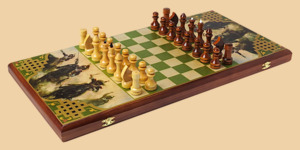 Шахматы, нарды, шашки Атака (большие)