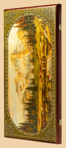 Шахматы, нарды, шашки Горы (большие)