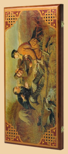 Шахматы, нарды, шашки Охотники на привале (большие)