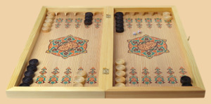 Шахматы, нарды, шашки Сафари (большие)