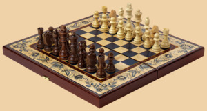 Шахматы, нарды, шашки Гжель