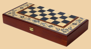 Шахматы, нарды, шашки Гжель