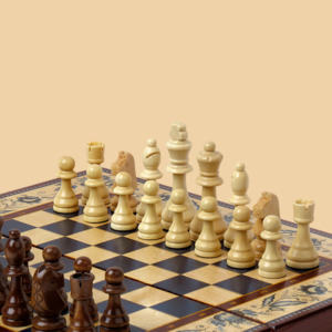 Шахматы, нарды, шашки Гжель