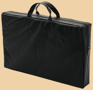 Сумка-чехол с ручками для нард или шахмат Кожаный (24 на 38 на 6 см)