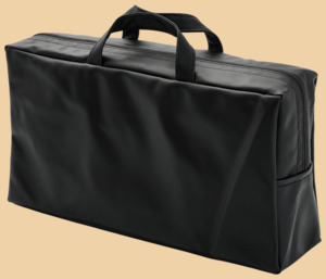 Сумка-чехол с ручками для нард или шахмат Кожаный (20 на 40 на 10 см)